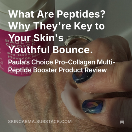What Are Peptides? Why They're Key to Your Skin's Youthful Bounce. thumbnail