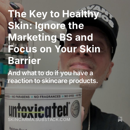 The Key to Healthy Skin: Ignore the Marketing BS and Focus on Your Skin Barrier thumbnail
