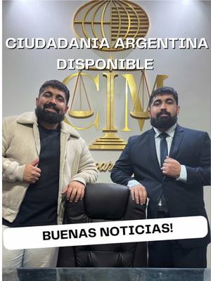 ✨ ¿Ciudadanía argentina? 🇦🇷  Si, ya es un realidad. En CIM te acompañamos para que tu camino hacia la nacionalidad sea c