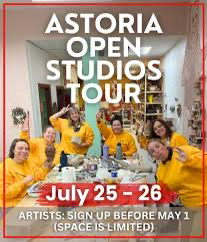 July 25 & 26 Astoria Open Studios Tour  thumbnail
