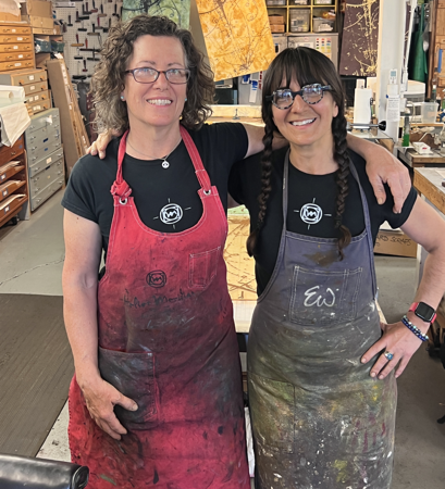 May: Wags & Pags Wax Collagraph May 9 & 10 thumbnail