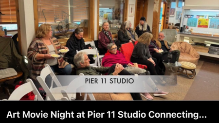New Blog Post: Art Movie Night Video with Meet the Artists Podcast  thumbnail