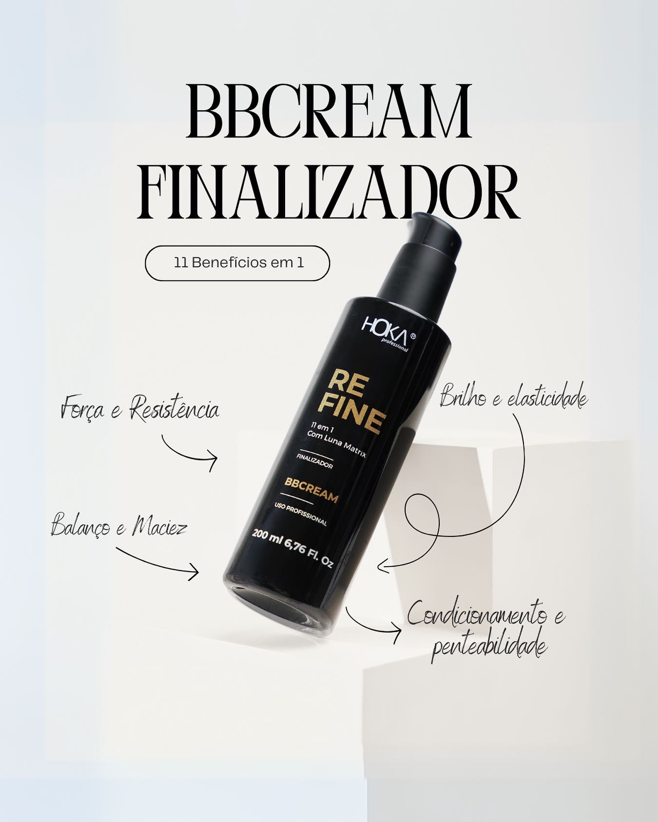 Perfeito para todas as situações, o BBCREAM REFINE é tudo em um só produto!
Levando amor e cuidado capilar aonde quer qu