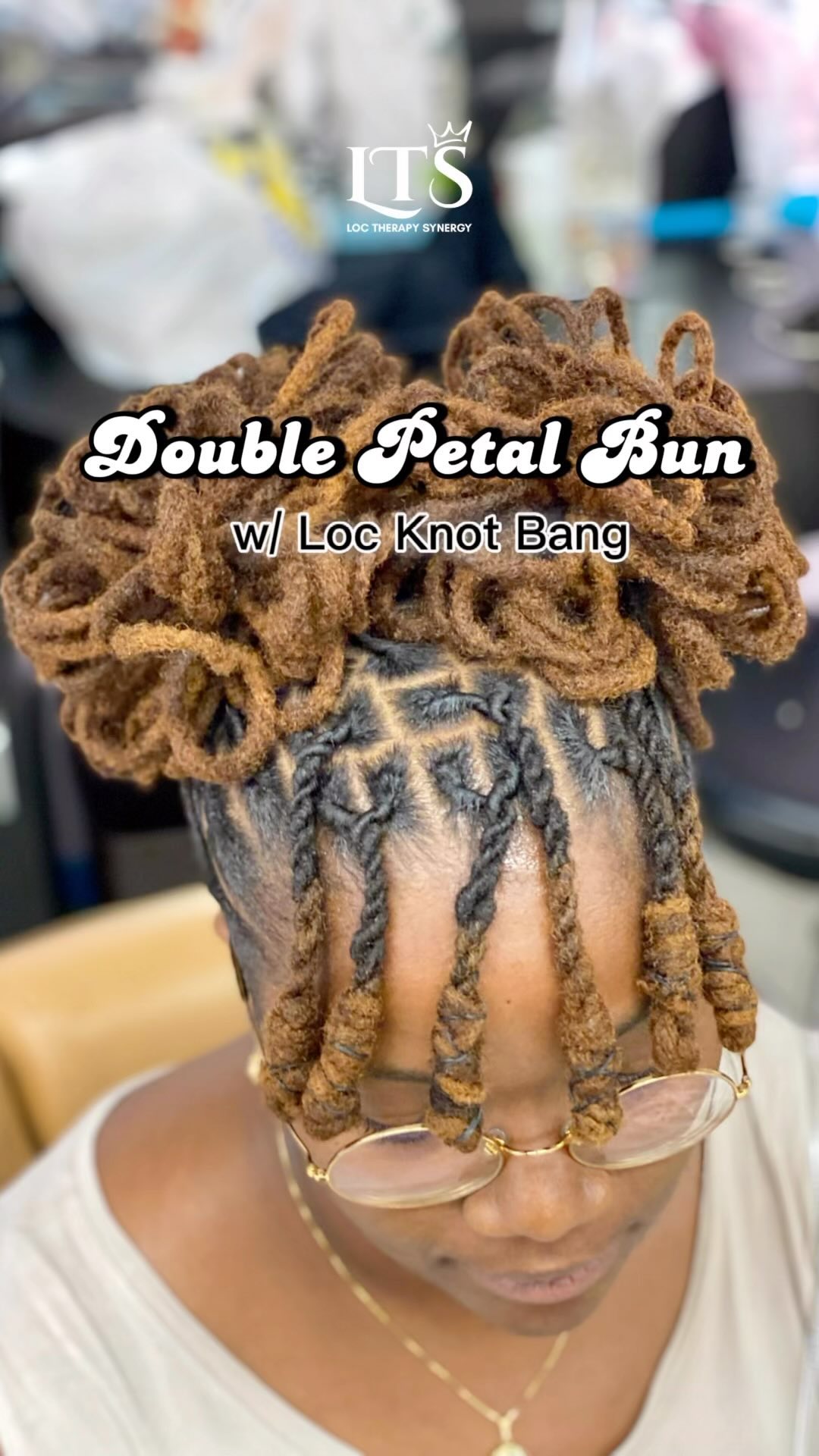 ✨ Double Petal Bun w/ Loc Knot Bang ✨

🚨 𝗧𝗔𝗣 𝗧𝗛𝗘 𝗟𝗜𝗡𝗞 𝗜𝗡 𝗢𝗨𝗥 𝗕𝗜𝗢 𝗧𝗢 𝗕𝗢𝗢𝗞 𝗔𝗡 𝗔𝗣𝗣𝗢𝗜𝗡𝗧𝗠𝗘𝗡𝗧.

✨ We specialize in starter loc