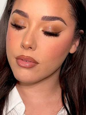 Bronzey glam on our fave @Ashley Lopez 😍 so beautiful #nycmakeupartist #nycmua #softglam #brooklynmua 