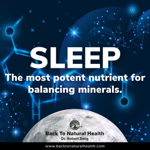  SLEEP: The Most Potent Nutrient For Balancing Minerals thumbnail