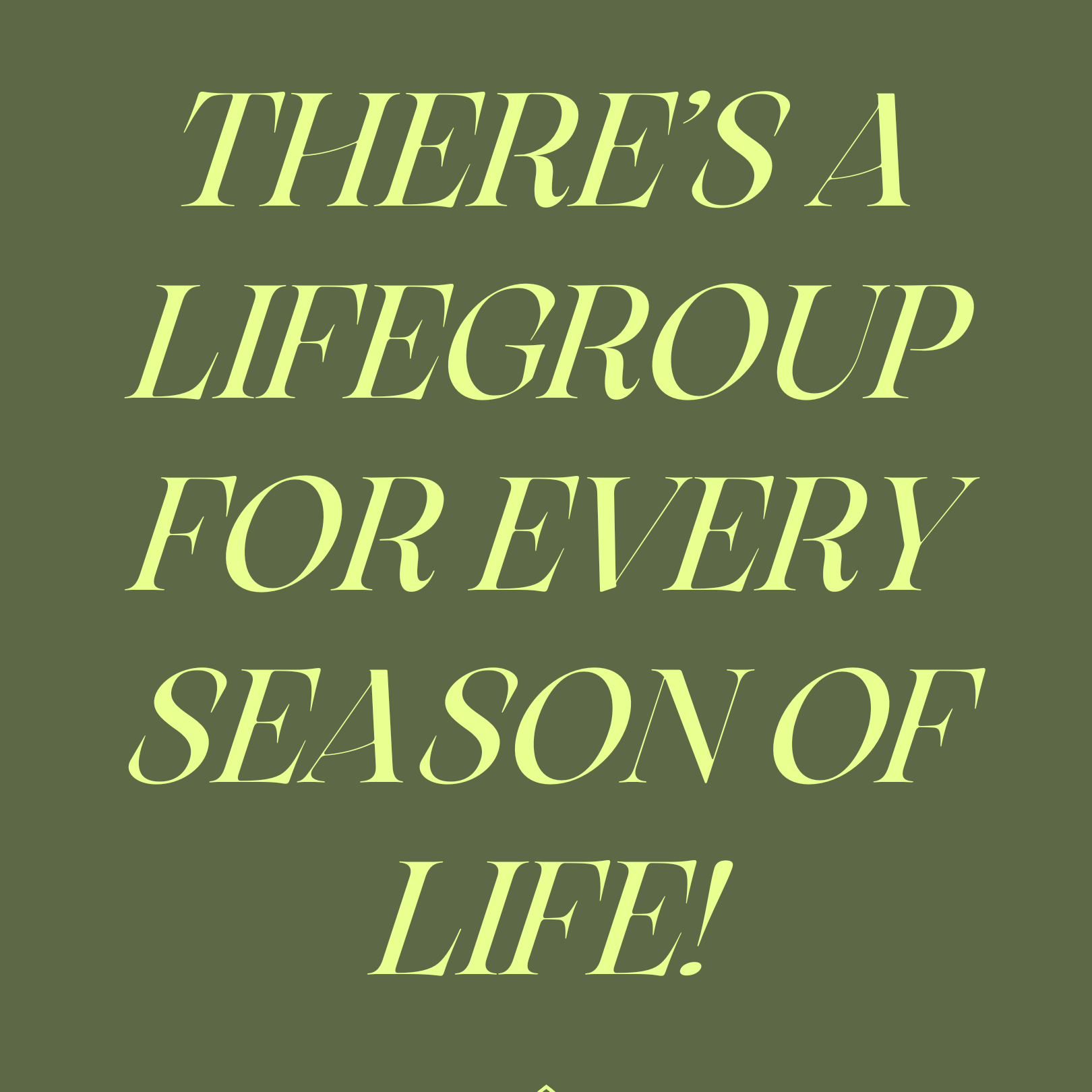 Find a Lifegroup! thumbnail