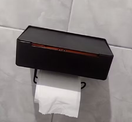 Porta papel higiênico com suporte 🤌 thumbnail