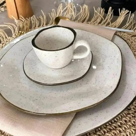 Jogo de Jantar Ryo Maresia de porcelana com 30 peças 😍 thumbnail