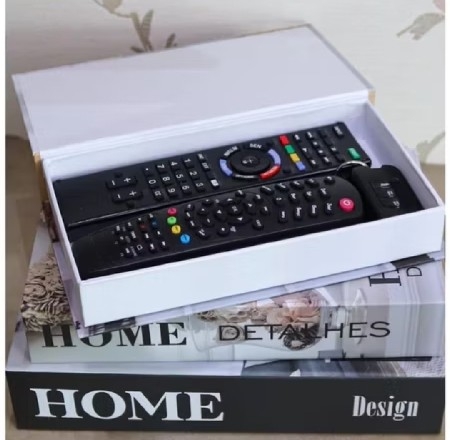 Livro fake decorativo porta controle 👌 thumbnail