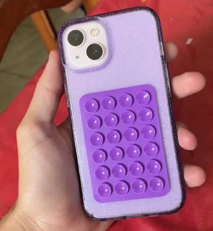 Suporte com ventosa de silicone para celular 🤌 thumbnail