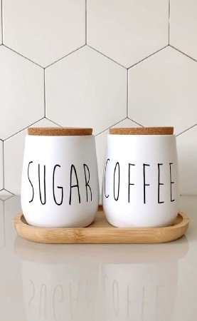 Potes Herméticos super fofos para o cantinho do café ☕🩷 thumbnail