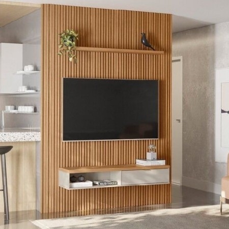 Decore com esse Painel Ripado perfeito de fácil aplicação 😱 thumbnail