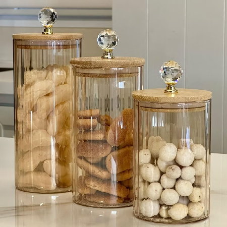 Potes Herméticos canelados e luxuosos 🤍 thumbnail