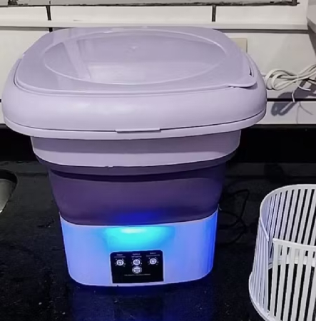 Mini máquina portátil de lavar roupa 👗 ✨ thumbnail