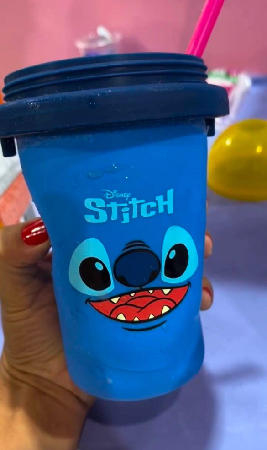 Eu tô chocada com esse copo do Stitch 🥹🩵 thumbnail