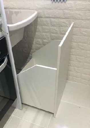 Nicho gabinete para tanque com rodinhas! 👌 thumbnail