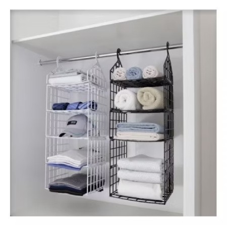 Organizador Suspenso com 5 prateleiras para guarda roupa! ✨ thumbnail