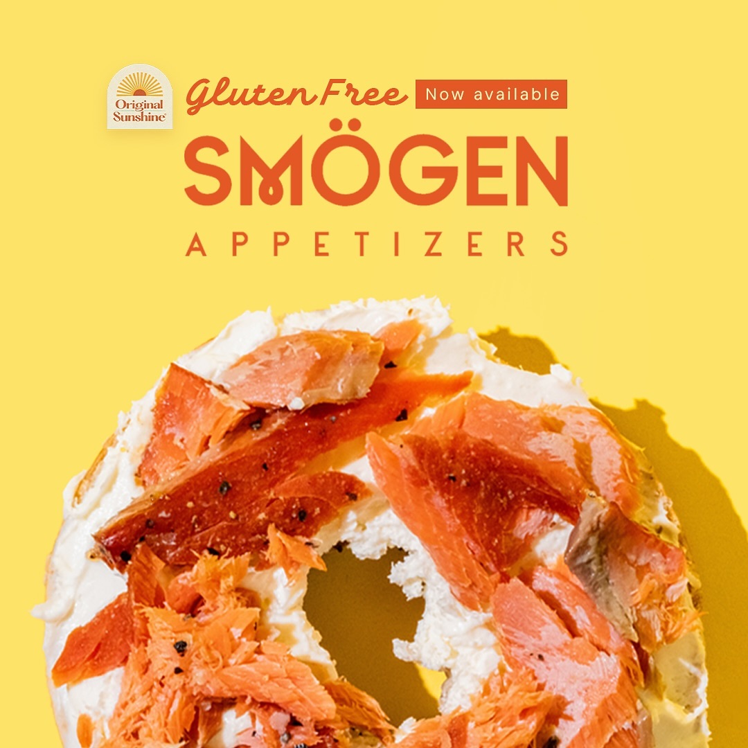 SMÖGEN Now Serving @eatoriginalsunshine Gluten Free bagels.

These are not your ordinary Gluten Free bagel. Original Sun