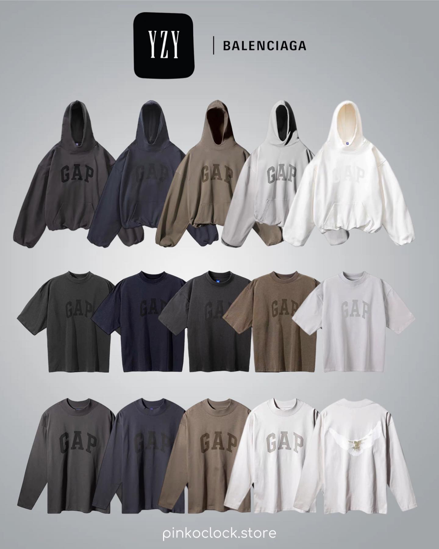 Lifestyle outfit від колабораціі Yeezy x Gap  x Balenciaga🥷🏻🕸️

Довгоочікувана лінійка Yeezy GAP Engineered by Balenciag