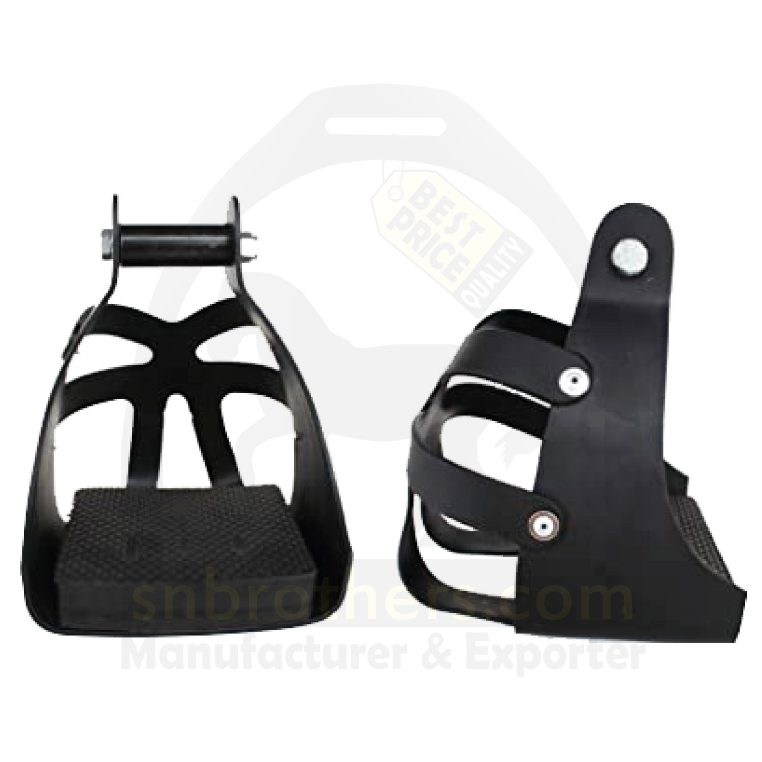 🐎 Safety Stirrups with Soft Cover 3" Neck
🐎 Stirrups
🐎 SNB-1005
(Minimum order quantity 10 pieces)
Follow Us On Social M