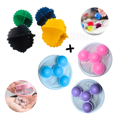 LINK 382 - KIT DE ESFERAS E COLETOR PARA MÁQUINA DE LAVAR (SHOPEE) thumbnail