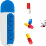 LINK 129 - GARRAFA DE ÁGUA COM PORTA-COMPRIMIDOS (AMAZON) thumbnail