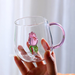 LINK 136 - XÍCARA ROSA DE VIDRO (SHOPEE) thumbnail