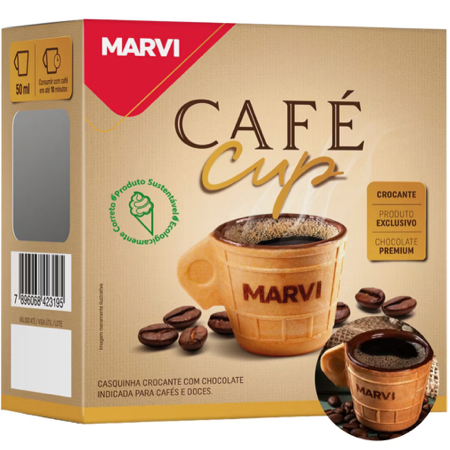 LINK 422 - XÍCARA DE CAFÉ COMESTÍVEL (SHOPEE) thumbnail