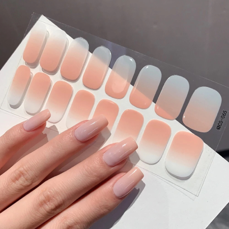 LINK 306 -  UNHA EM GEL ADESIVA 65 OPÇÕES DE CORES (SHOPEE) thumbnail