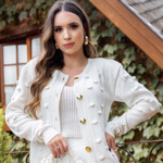 LINK 138 - CONJUNTINHO TRICÔ BLUSINHA + CROPPED (SHOPEE) thumbnail