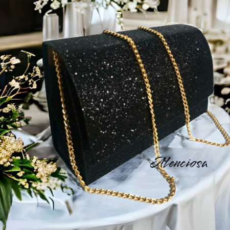 LINK 190 - BOLSA PRETA FESTA GLITTER (SHOPEE) thumbnail