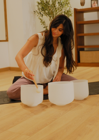 New moon: Yin & Sound bath w/Amira  thumbnail