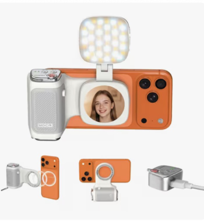 Suporte celular com luz e espelho  thumbnail