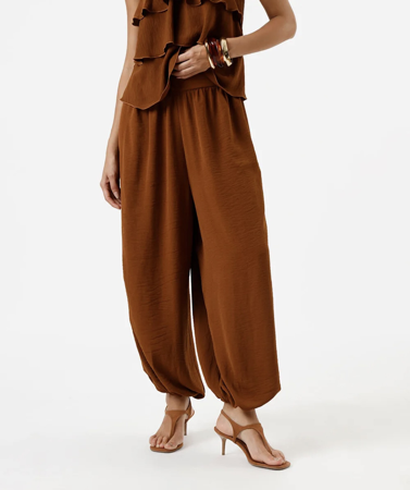 Calça Aladim marrom  thumbnail