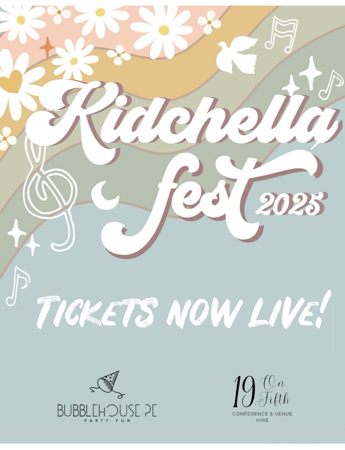 Book tickets for Kidchella Fest thumbnail
