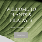 Plants & Pilatay's Website thumbnail