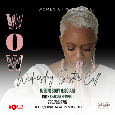 Join Us for the WOW Wednesday Sister Call | Wednesday 6:30 AM EST thumbnail