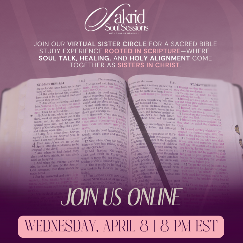 April SÄKRID Soul Sessions™ | Wednesday, April 8 at 8:00 PM thumbnail