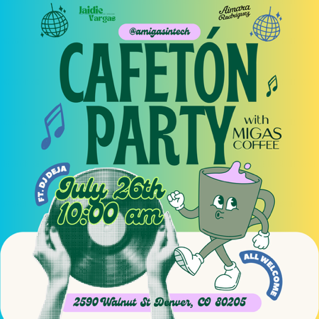 RSVP: 7/26 Cafetón Party with Migas Coffee thumbnail