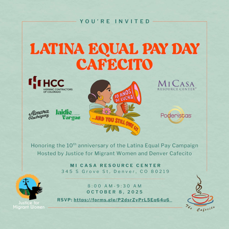 RSVP: 10/8 Latina Equal Pay Day Cafecito thumbnail