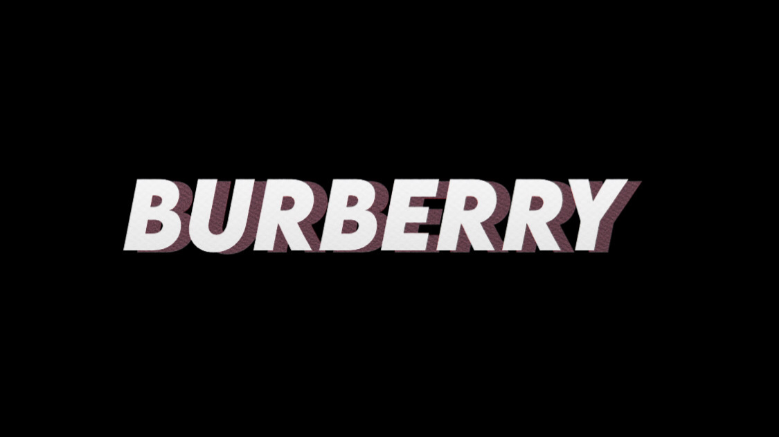 BioSite banner for @burberry
