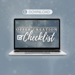 Download the free IRRESISTIBLE OFFER CHECKLIST TRAINING  thumbnail