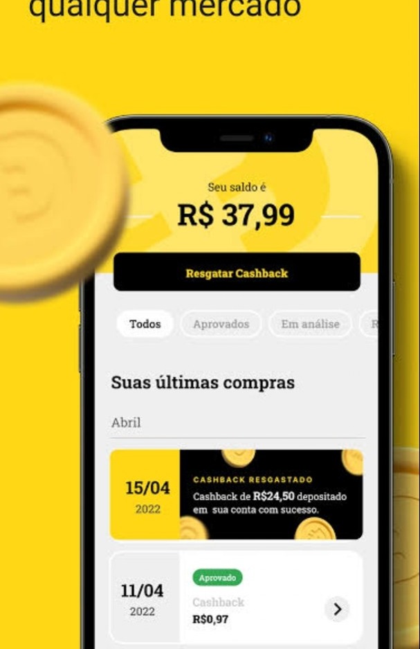 Ganhe cashback nos mercados thumbnail