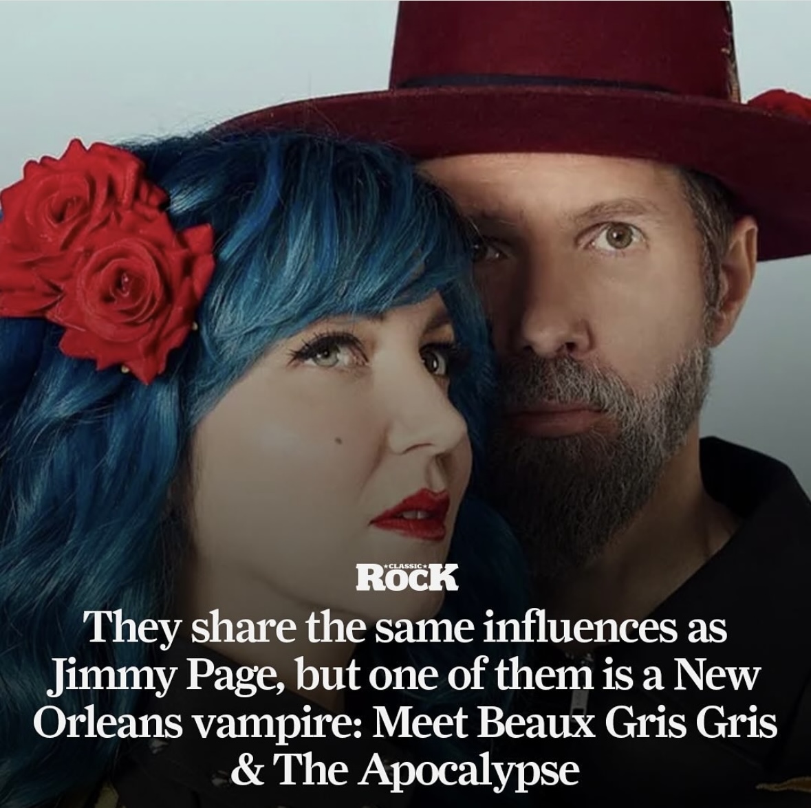 🧛🏻‍♀️🌹 INTRODUCING BEAUX GRIS GRIS… (Read @ClassicRock Mag) thumbnail