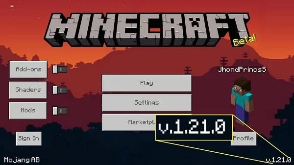 Minecraft 1.21.0 thumbnail