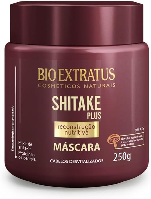 Máscara Capilar Bio Extratus Shitake Plus 250g thumbnail