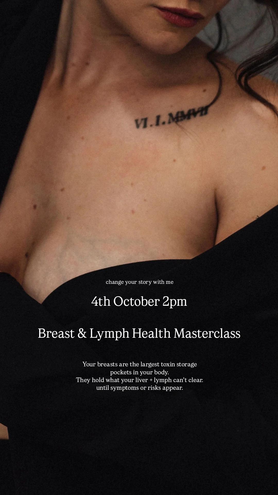 Breast & Lymph Health Masterclass thumbnail