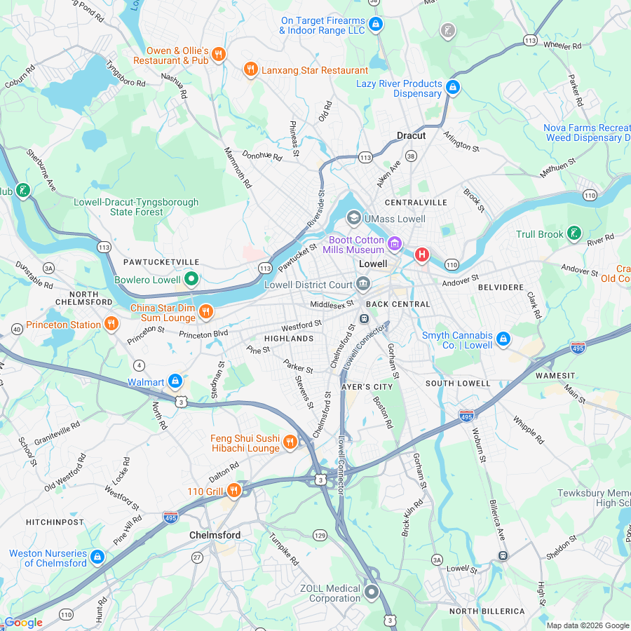 PeakMark Lowell Concrete Works - Google Maps thumbnail