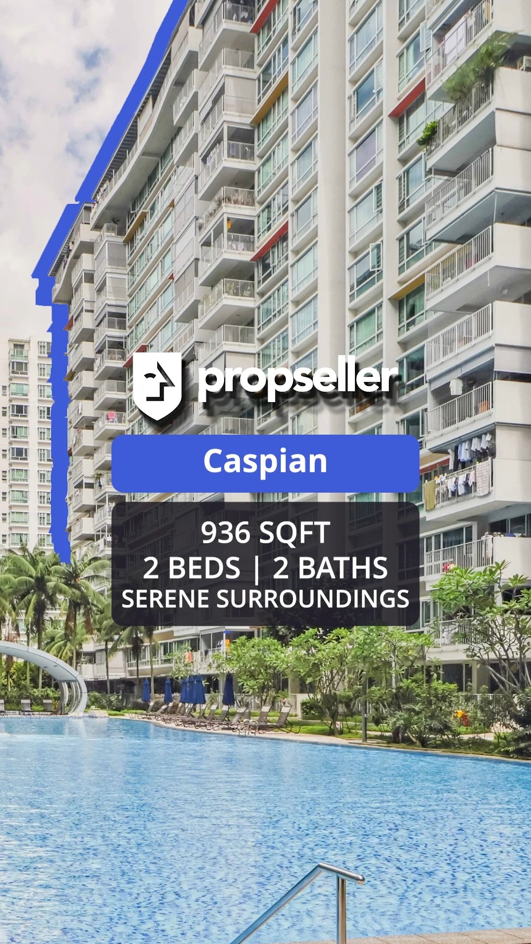 Looking for a peaceful yet modern home? 🌿✨ Check out this serene 2-bedroom corner unit with stylish finishes and courtya